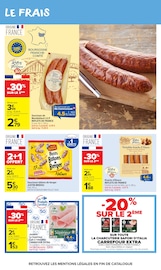 Saucisse en promo dans le catalogue Carrefour Market à la page 19