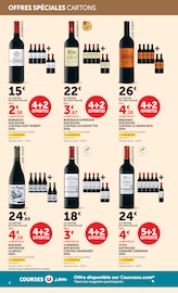 Promos Vin Rouge dans le catalogue "SUPER U" de Super U Vin Rouge en promo dans le catalogue Super U à la page 4