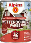 Wetterschutz-Farbe von Alpina für 36,00 € bei Globus-Baumarkt im Angebot Wetterschutz-Farbe von Alpina im aktuellen Globus-Baumarkt Prospekt