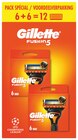 Fusion 5 Lames 6+6 - GILLETTE en promo chez Intermarché Super Fusion 5 Lames 6+6 - GILLETTE dans le catalogue Intermarché Super