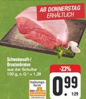 Aktuelles Schweinesaft-/Krustenbraten Angebot bei EDEKA in Erlangen ab 0,99 €