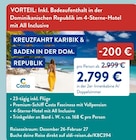 Kreuzfahrt Karibik & Baden in der Dominikanischen Republik von Costa im aktuellen ALDI SÜD Prospekt für 2.799,00 €