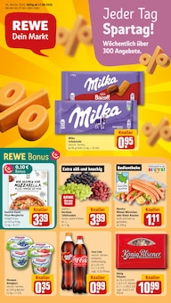 Aktueller REWE Prospekt "Dein Markt" für Hamburg Aktueller REWE Prospekt für Hamburg mit Seiten
