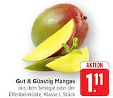 Mangos im Angebot bei E center in Worms Mangos Angebote von Gut & Günstig bei E center Worms für 1,11 €