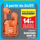 Promo ÉCOUTEURS SANS FIL à 14,99 € dans le catalogue Aldi à Launaguet