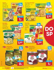 Maggi im aktuellen Netto Marken-Discount Prospekt (Mönchengladbach) Maggi im Netto Marken-Discount Prospekt "Aktuelle Angebote" mit 57 Seiten (Mönchengladbach)