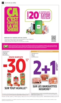 Catalogue Intermarché Super à Montargis cette semaine, valable du 14/04/2026 au 26/04/2026 Prospectus Intermarché Super à Montargis, "-50% DE REMISE IMMÉDIATE SUR LE 2ÈME", 32 pages de promos valables du 14/04/2026 au 26/04/2026