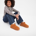 Bottines compensées fourrées Creeks marron femme en promo chez La Halle Sarcelles à 29,99 €