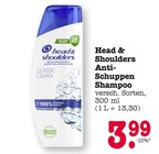 Anti-Schuppen Shampoo im Angebot bei E center in Rastatt Anti-Schuppen Shampoo Angebote von Head & Shoulders bei E center Rastatt für 3,99 €