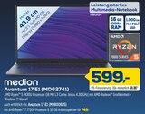 Aktuelle Laptop Angebote bei EURONICS in Bielefeld Aktuelles Avantum 17 E1 (MD62741) Angebot bei EURONICS in Bielefeld ab 599,00 €