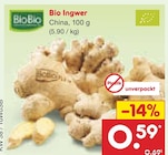 Bio Ingwer im Netto Marken-Discount Prospekt Bio Ingwer von BioBio im aktuellen Netto Marken-Discount Prospekt für 0,59 €
