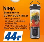 Standmixer BC151EUBK Blast im Angebot bei expert in Herne Standmixer BC151EUBK Blast Angebote von Ninja bei expert Herne für 44,00 €