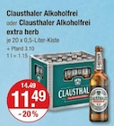 Clausthaler Alkoholfrei von Clausthaler im aktuellen V-Markt Prospekt für 11,49 €