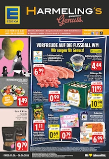 EDEKA Prospekt der Woche "Aktuelle Angebote" Seite 1, 01.06.2026 bis 06.06.2026 für Bocholt Aktueller EDEKA Prospekt "Aktuelle Angebote" Seite 1 von 30 Seiten für Bocholt