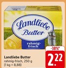 EDEKA - Butter Angebot im Prospekt Butter bei EDEKA im Prospekt "" für 2,22 €