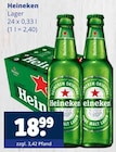 Lager von Heineken für 18,99 € bei Getränkewelt im Angebot Lager von Heineken im aktuellen Getränkewelt Prospekt