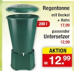 Regentonne mit Deckel + Hahn Angebote bei Zimmermann Hannover für 12,99 €