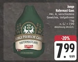 Aktuelles Junge Polnische Gans Hafermastgans Angebot bei E center in Nürnberg ab 7,99 €