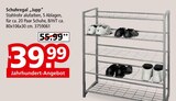 Schuhregal Jupp im Angebot bei Segmüller in Brühl Schuhregal Jupp Angebote bei Segmüller Brühl für 39,99 €