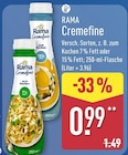 Cremfine 7% Fett im Angebot bei ALDI Nord in Potsdam Cremfine 7% Fett Angebote von Rama bei ALDI Nord Potsdam für 0,99 €