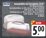 EDEKA - Kuchenbehälter Fresh Angebot im Prospekt Kuchenbehälter Fresh bei EDEKA im Prospekt "" für 5,00 €