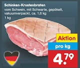 Aktuelles Schinken-Krustenbraten Angebot bei Netto Marken-Discount in Hannover ab 4,79 €