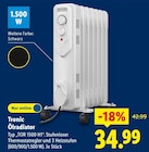 Radiator im Lidl Prospekt Ölradiator von Tronic im aktuellen Lidl Prospekt für 34,99 €