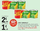 E.Leclerc Blotzheim - Promo Maïs Promo Maïs à 1,18 € dans le catalogue E.Leclerc à Blotzheim
