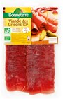 NaturéO Louveciennes - Promo VIANDE DÈS GRISONS IGP Promo VIANDE DÈS GRISONS IGP à 5,99 € dans le catalogue NaturéO à Louveciennes