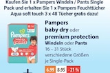 baby dry im V-Markt Prospekt baby dry von Pampers im aktuellen V-Markt Prospekt für 6,99 €
