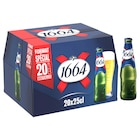 Bière blonde - 1664 en promo chez Carrefour Market Romans-sur-Isère à 12,25 €