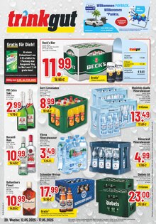 Trinkgut Prospekt der Woche "Aktuelle Angebote" Seite 1, 12.05.2025 bis 17.05.2025 für Düsseldorf Aktueller Trinkgut Prospekt "Aktuelle Angebote" Seite 1 von 6 Seiten für Düsseldorf