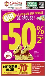 Prospectus Casino Supermarchés à Pontcarré, "OUI À LA CHASSE AUX PROMOS DE PÂQUES !", 48 pages de promos valables du 19/03/2024 au 01/04/2024