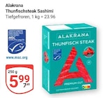 Thunfischsteak Sashimi im Angebot bei GLOBUS in Weinheim Thunfischsteak Sashimi Angebote von Alakrana bei GLOBUS Weinheim für 5,99 €