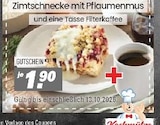 Zimtschnecke für 1,90 € bei Höffner im Angebot Zimtschnecke im aktuellen Höffner Prospekt