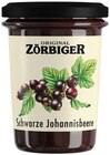 Schwarze Johannisbeere Fruchtaufstrich Angebote von Zörbiger bei REWE Suhl für 1,69 €
