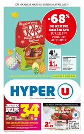 Promotion Appareil Photo Numérique Étanche dans le prospectus Hyper U, valable du 28/03/2023 au 10/04/2023 Promo Appareil Photo Numérique Étanche dans le catalogue Hyper U du moment à la page 1