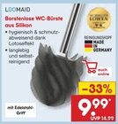 Borstenlose WC-Bürste aus Silikon Angebote von LOOMAID bei Netto Marken-Discount Dormagen für 9,99 €