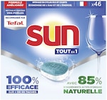 Tablettes lave-vaisselle tout en un ▲ - Sun en promo chez Supermarchés Match Beauvais à 12,70 €