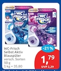 Selbst Aktiv Blauspüler von WC-Frisch im aktuellen budni Prospekt