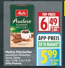Filterkaffee Auslese Klassisch von Melitta für 5,99 € bei EDEKA im Angebot Filterkaffee Auslese Klassisch von Melitta im aktuellen EDEKA Prospekt