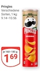 Pringles im Angebot bei GLOBUS in Koblenz Pringles Angebote bei GLOBUS Koblenz für 1,69 €