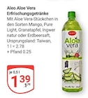 Aloe Vera Erfrischungsgetränke im Angebot bei GLOBUS in Zwickau Aloe Vera Erfrischungsgetränke Angebote von Aleo bei GLOBUS Zwickau für 1,39 €