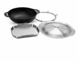 Crafted Wok und Dampfgarer Angebote von Weber bei OBI Wetzlar für 109,99 €