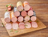 Aufschnitt im REWE Prospekt GQB Strohschwein Frischwurst-Aufschnitt von Land Bauern im aktuellen REWE Prospekt für 1,11 €