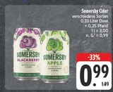 Blackberry Cider Angebote von Somersby bei EDEKA Suhl für 0,99 €
