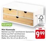 Mini-Kommode im Angebot bei E center in Bensheim Mini-Kommode Angebote von KESPER bei E center Bensheim für 9,99 €