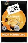 Dosettes de café souples Classique N°5 - Carte Noire - Intermarché à Montpellier Dosettes de café souples Classique N°5 - Carte Noire en promo chez Intermarché Montpellier à 3,88 €