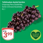 Aktuelles Tafeltrauben dunkel kernlos Angebot bei GLOBUS in Bochum ab 3,99 €