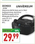 BOOMBOX im Angebot bei Marktkauf in Mülheim BOOMBOX Angebote von UNIVERSUM bei Marktkauf Mülheim für 29,99 €